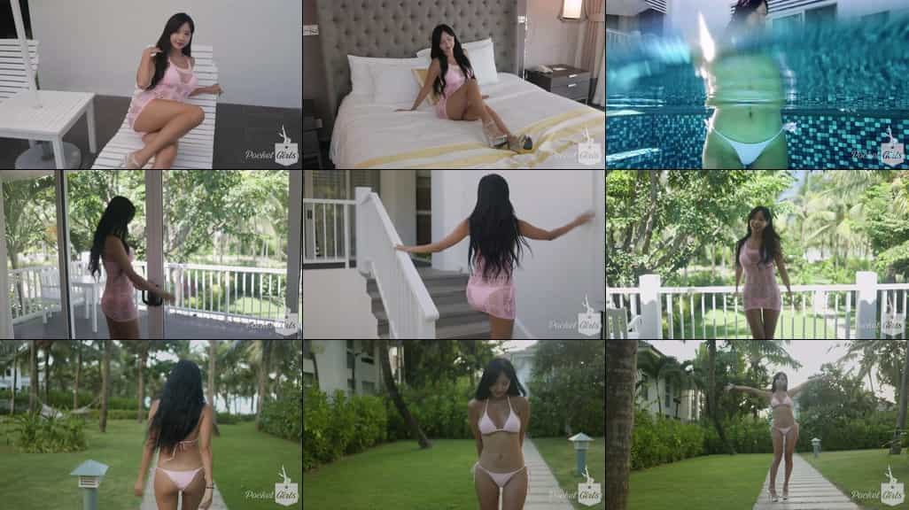 Delicate Pink Bikini Dance, Habin, Pocket Girls, 하빈, 포켓걸스 – #00328插图