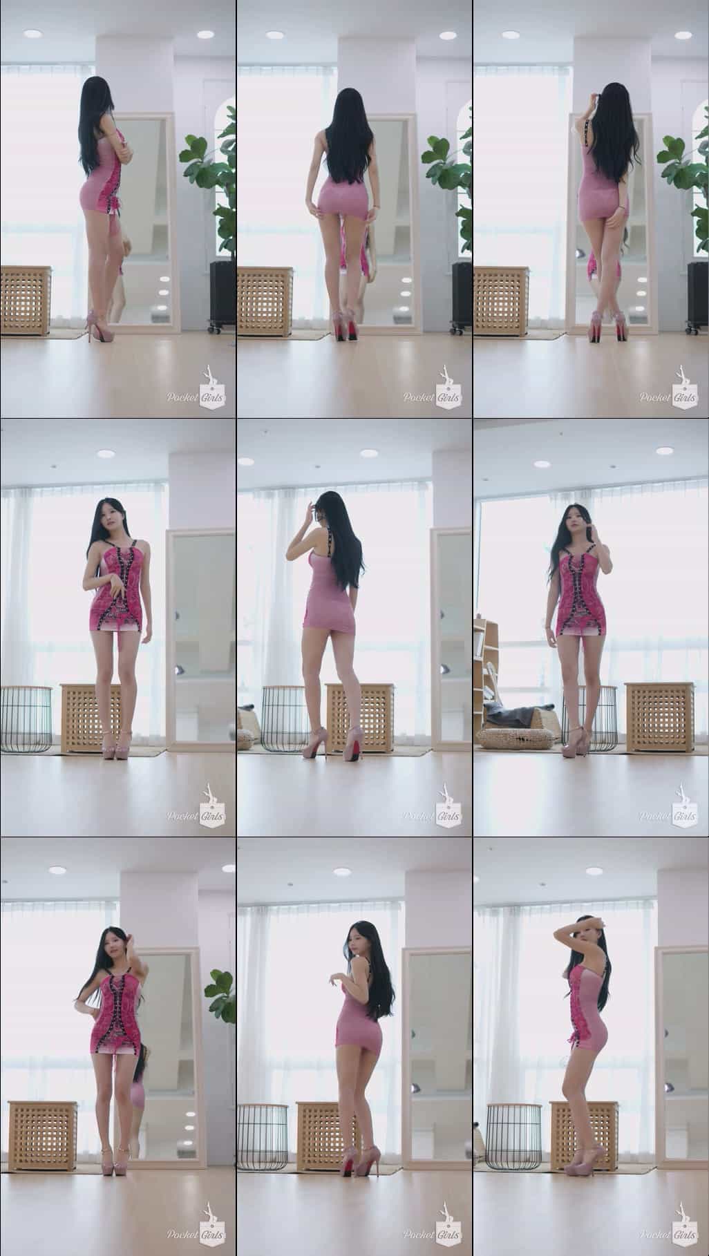 Funky Mini Dress Try-On, Yeonji, Pocket Girls, 연지, 포켓걸스, My Friends Are Brutal – #00210插图