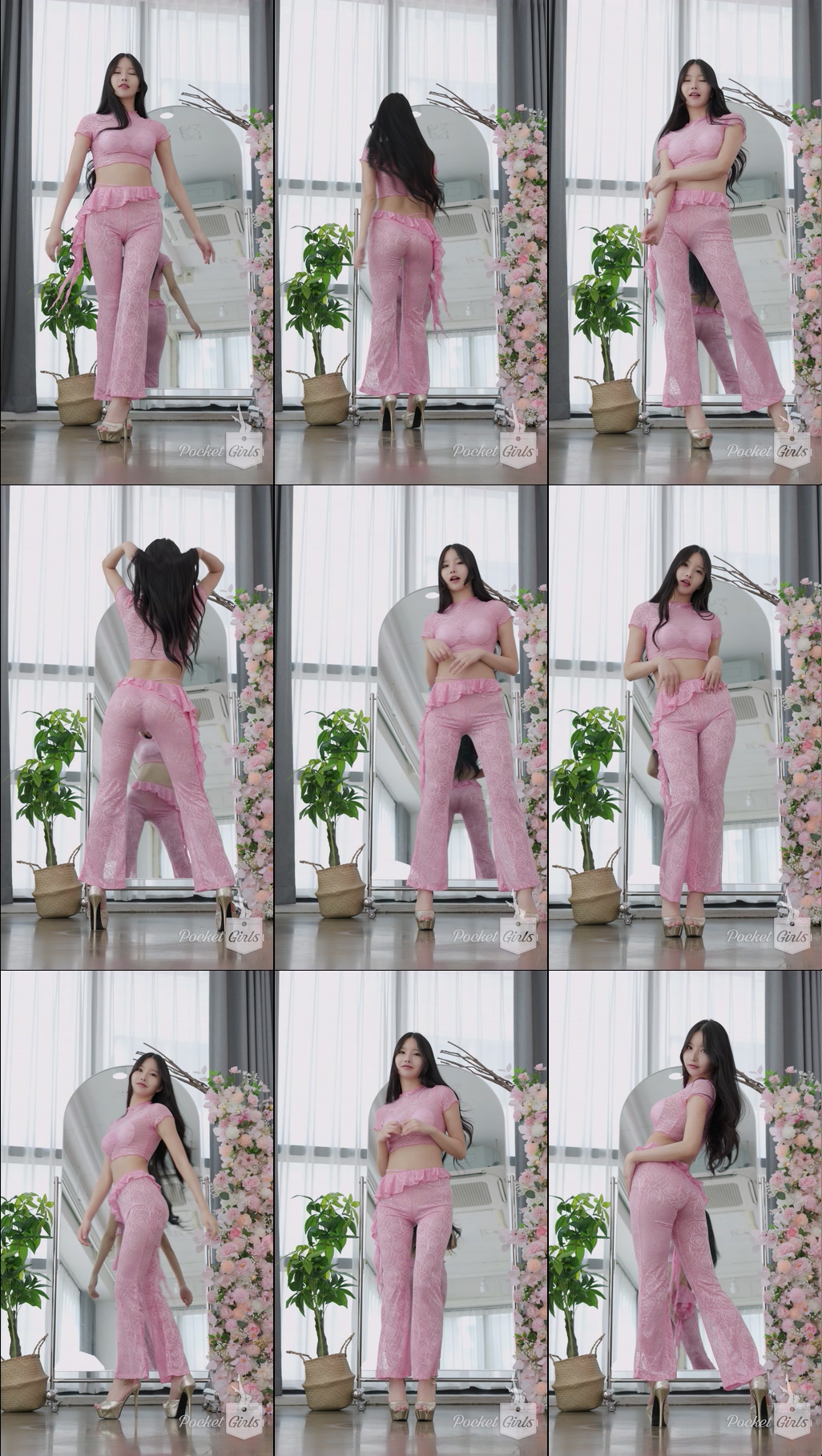 Pink Dancer Pants Dance, Yeonji, Part.1a – #0777插图